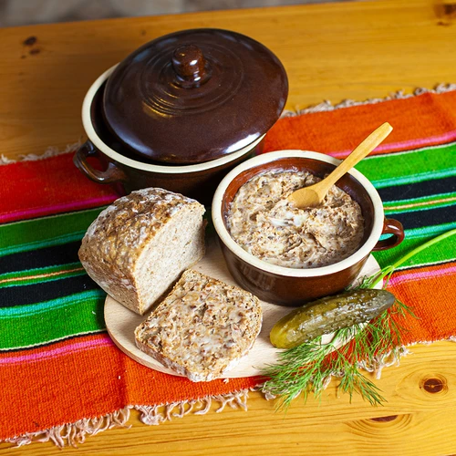 Gres - olla de 500ml para manteca sin tapa - 3