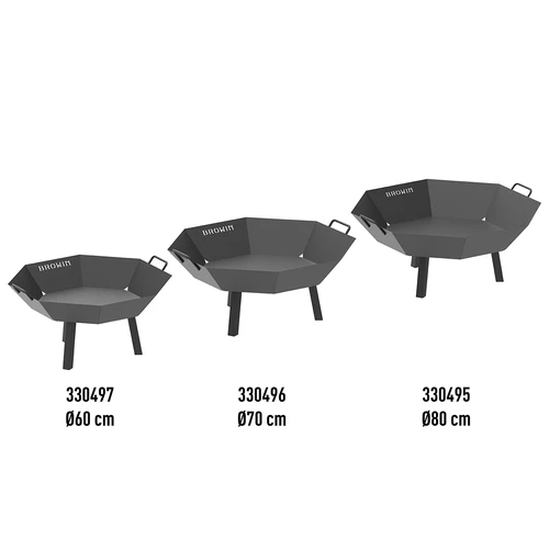 Hogar de jardín ø 70 cm - estilo loft - 21