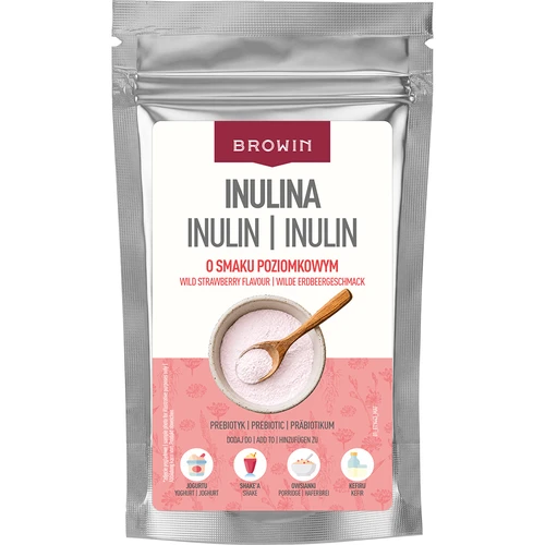 Inulina con sabor a fresa silvestre, 100 g
