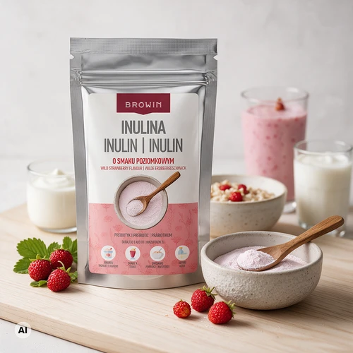 Inulina con sabor a fresa silvestre, 100 g - 4