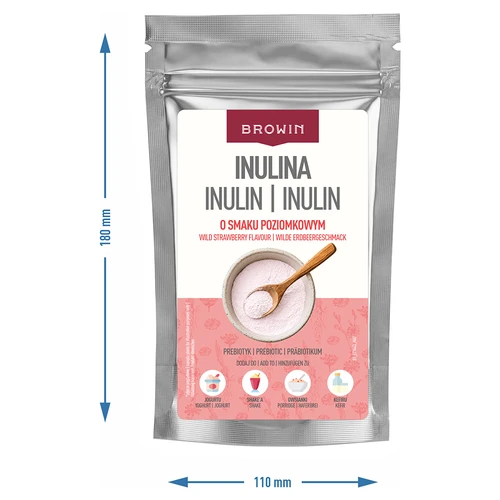 Inulina con sabor a fresa silvestre, 100 g - 3
