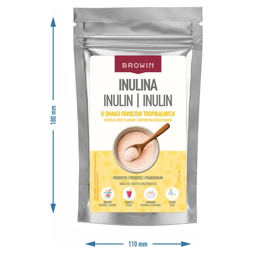 Inulina con sabor a frutas tropicales, 100 g - 3