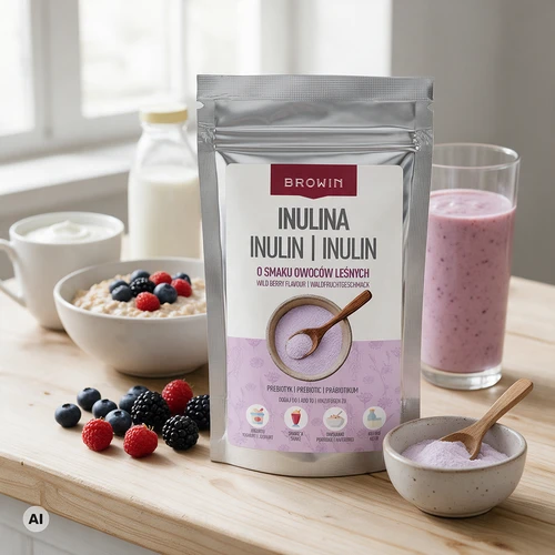 Inulina con sabor a frutos del bosque, 100 g - 4