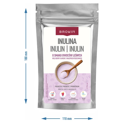Inulina con sabor a frutos del bosque, 100 g - 3