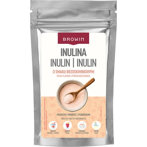 Inulina con sabor a melocotón, 100 g