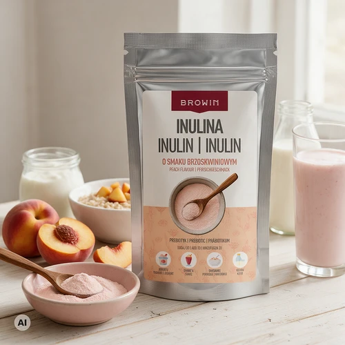 Inulina con sabor a melocotón, 100 g - 4