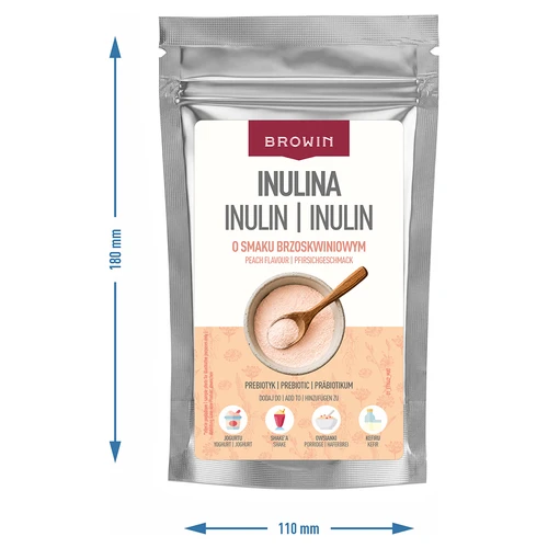 Inulina con sabor a melocotón, 100 g - 3