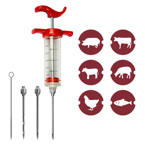 Inyector 30ml +3 agujas + limpiador - 8