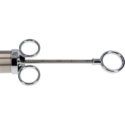 Inyector de acero inoxidable 60ml + 2 agujas - 6