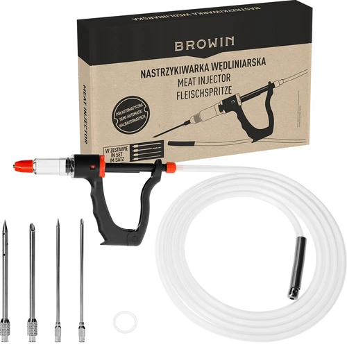Inyector semiautomático + 4 agujas + tubo