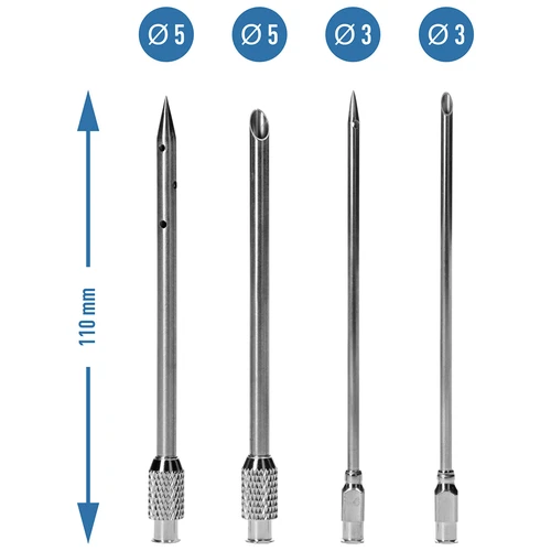 Inyector semiautomático + 4 agujas + tubo - 9