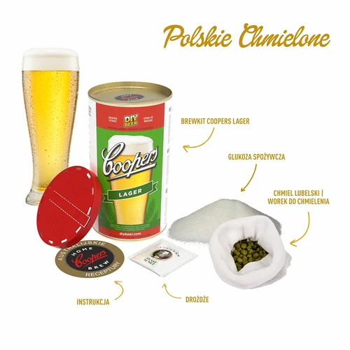Kit de elaboración de cerveza - Polaco Lupulado 20L - 2