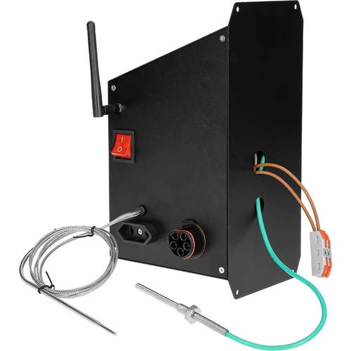 Kit de módulos con controlador Wi‑Fi dragON IQ, 2,7 kW, para ahumadores de exterior - 3