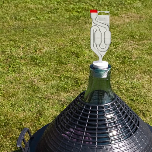 Kit de vino de 15 L con globo de vidrio - 13