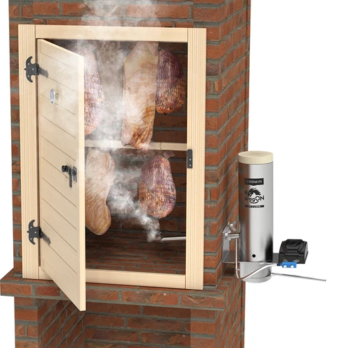 Kit dragON para ahumador - módulos IQ con Wi-Fi y generador de humo JET 2 LONG con cajón de cenizas - 19