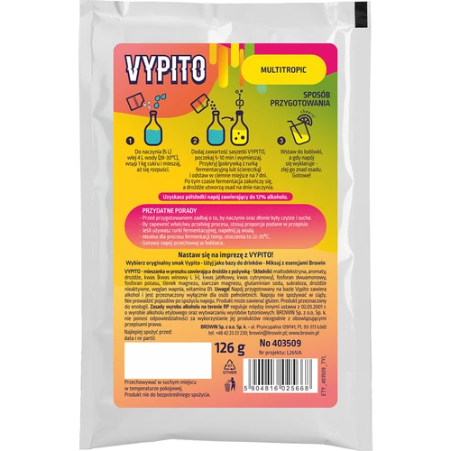 Kit para fiestas - Vypito Multitropic - 3