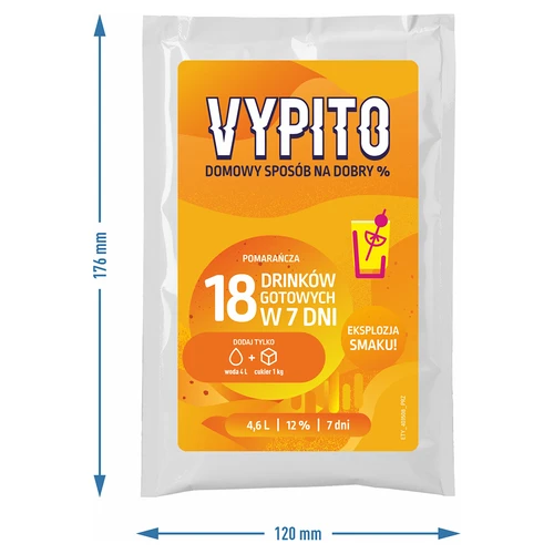 Kit para fiestas - Vypito Naranja - 5