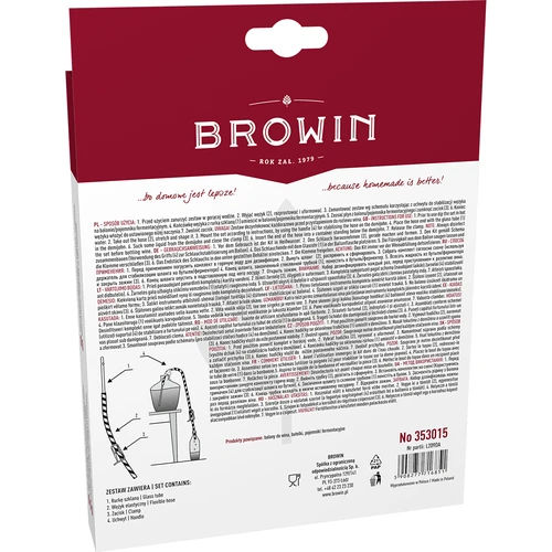 Kit para trasiego de vino con asa y abrazadera - 6