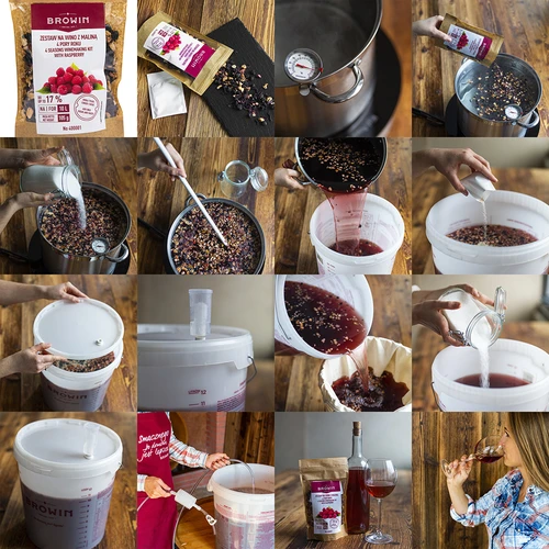 Kit para vino 4 ESTACIONES - FRAMBUESA - 5