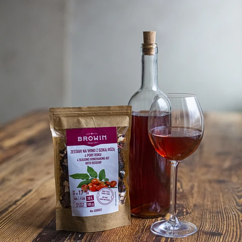Kit para vino 4 ESTACIONES - rosa mosqueta - 4