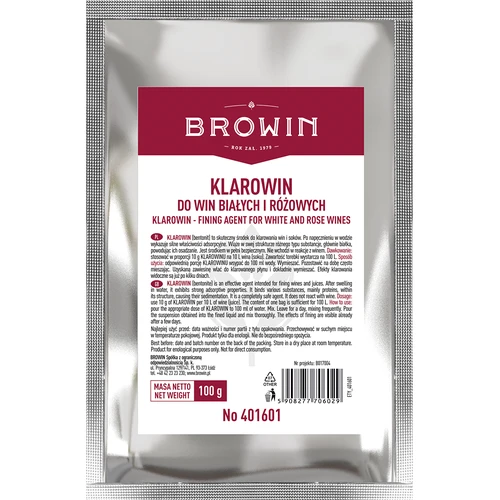 Klarowin - agente clarificante 100g