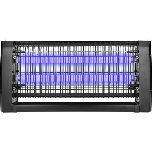 Lámpara insecticida UVA 20 W, negra