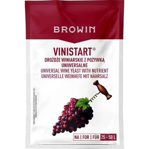 Levadura con nutriente Vinistart, 34 g