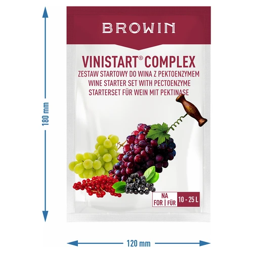Levadura con nutriente Vinistart Complex, 20 g - 3
