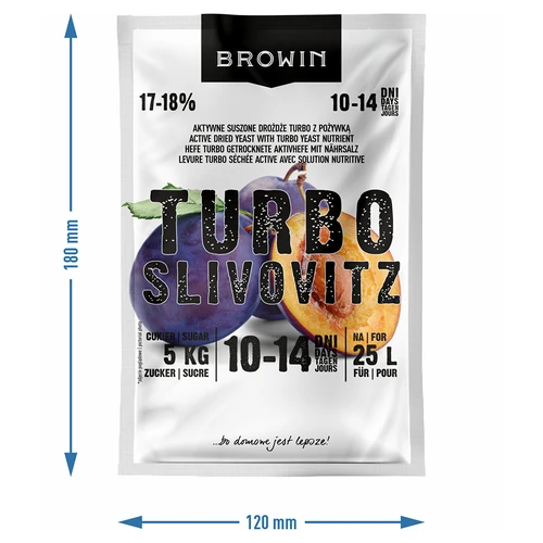 Levadura de destilería Turbo Slivovitz - 4