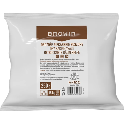 Levadura de panadería seca - 250g - 2
