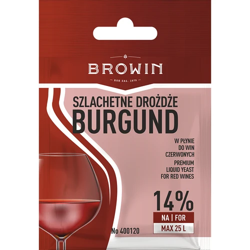 Levadura de vino Borgoña, 20 ml