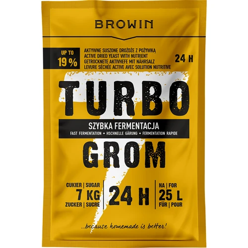 Levadura destiladora Turbo Grom 24h