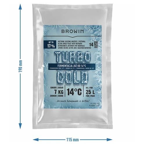 Levadura Turbo Cold 120 g - 7