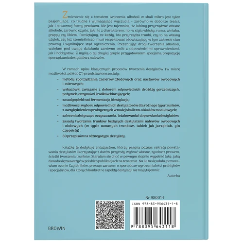 Libro "Elaboración de destilados de la A a la Z" (en polaco) - 2