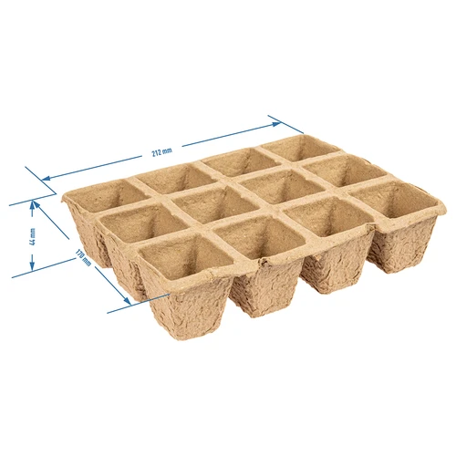Macetas de papel 4,5x5x4,5 cm, 30 uds. - 5