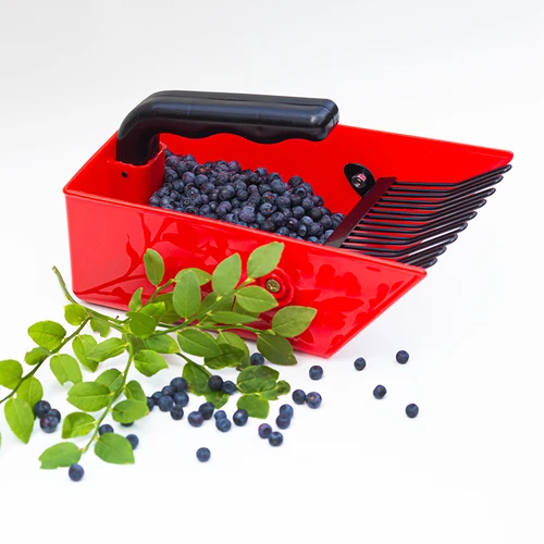 Máquina para recoger frutas pequeñas, dientes de metal - 5