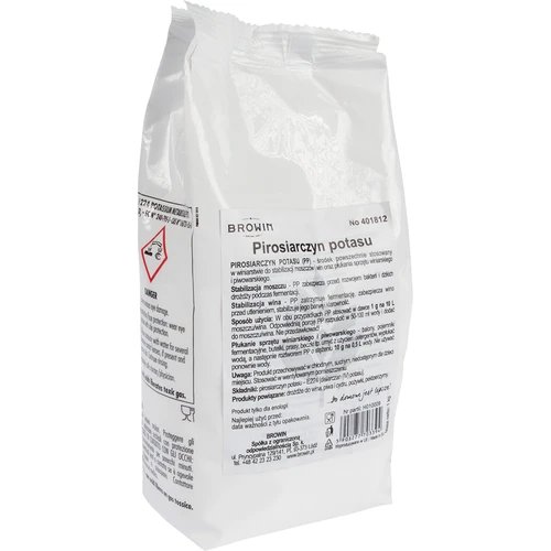 Metabisulfito de potasio 1 kg