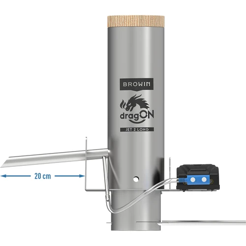 Módulo termostato digital y generador LONG con cenicero - 5