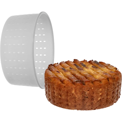 Molde de queso redondo Ø 15 x 7cm para 1200g - 5
