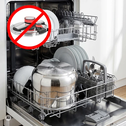Olla a presión de acero inoxidable, 6 L - 9