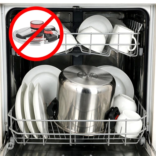 Olla a presión de acero inoxidable, 8 L - 9
