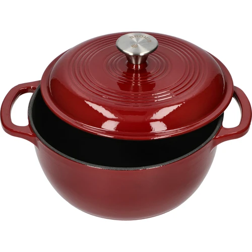 Olla de hierro fundido esmaltada - burdeos, 4 L - 2