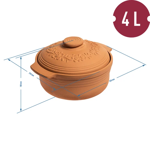 Olla romana redonda 4L - 5
