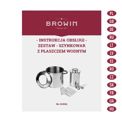 Pack con camisa de agua - prensa para fiambre 1,5 kg + olla - 13