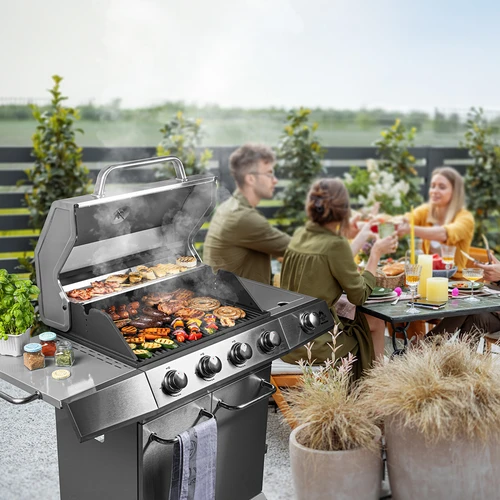 Parrilla de gas dragON BBQ G201, 18,8 kW - 3