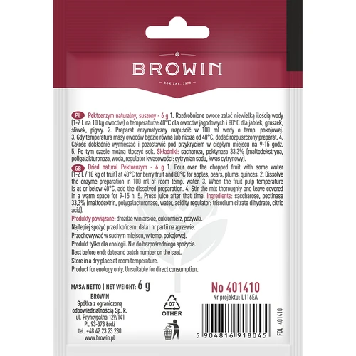 Pectoenzima seca - 6 g - 2
