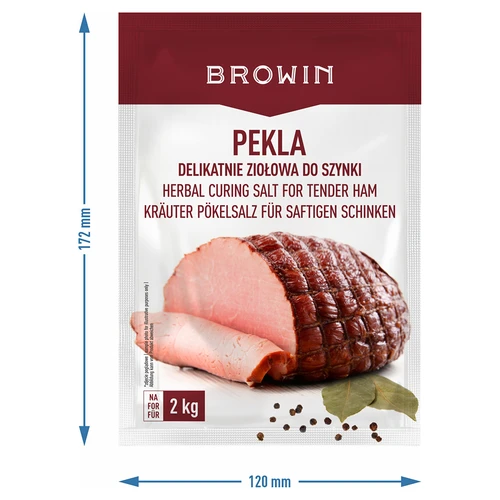 Pekla con delicado toque de hierbas para jamón, 75 g - 5