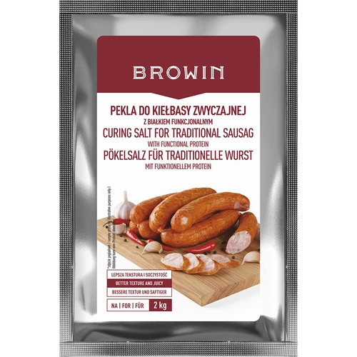 Peklosól - Pekla para salchicha común, con proteína funcional, 64 g