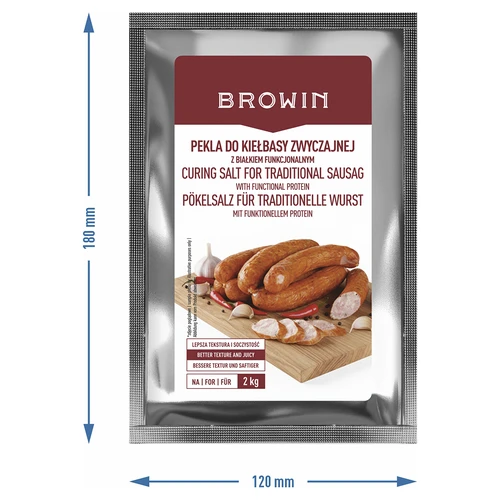 Peklosól - Pekla para salchicha común, con proteína funcional, 64 g - 3