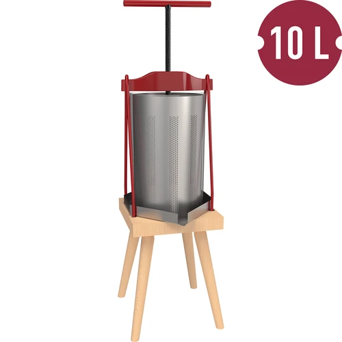 Prensa de marco para frutas 10 L DIY cesta de metal - 2